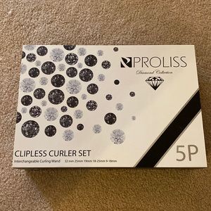 NIB Proliss curler set